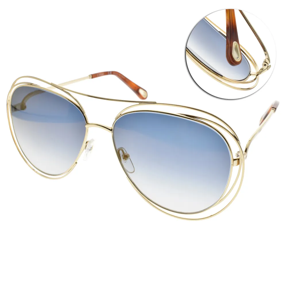 CHLOE太陽眼鏡 夢幻氣質 (粉+橘色) CE736SA-602 歷史價格詳細信息