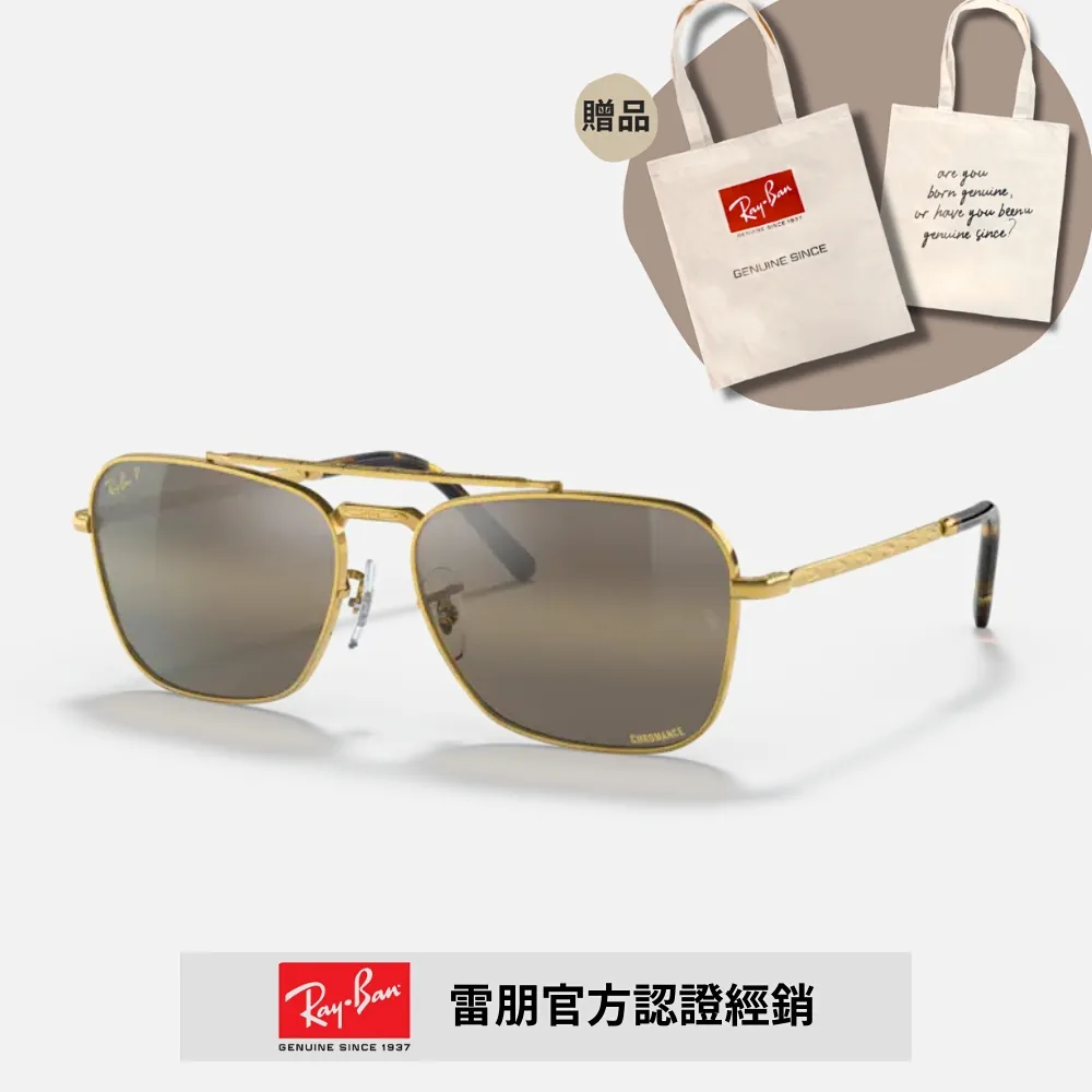 【RayBan 雷朋】雙槓金屬偏光康目色太陽眼鏡(RB3701-001/6B) 歷史價格詳細信息