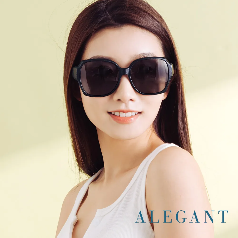 【ALEGANT】英式時尚TR90寶麗來偏光墨鏡/UV400方框太陽眼鏡 歷史價格詳細信息