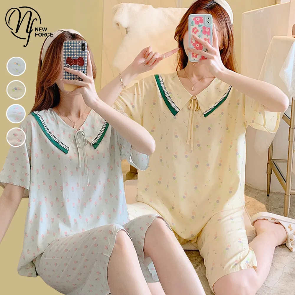 (NEW FORCE) 淡色自然舒適居家睡衣-4色可選 歷史價格詳細信息