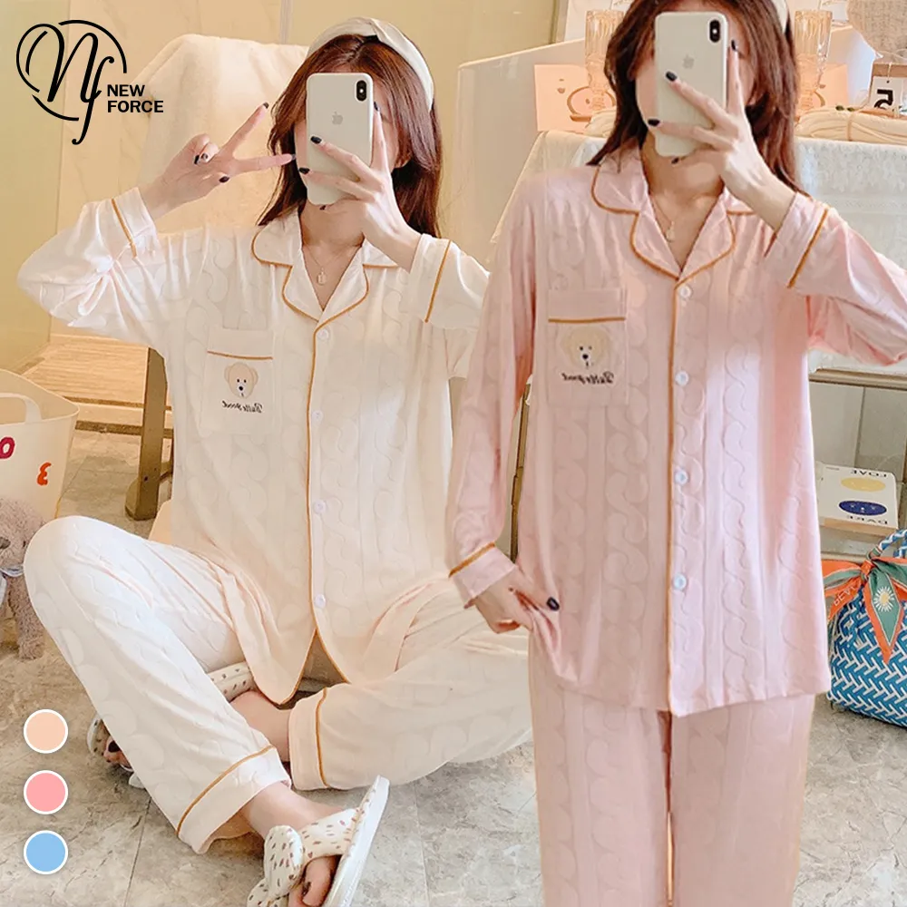 居家睡衣 暗紋微光 一件式短袖連身睡裙(深藍F) AngelHoney天使霓裳 歷史價格詳細信息