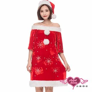 天使霓裳 耶誕服 聖誕序曲 狂熱聖誕舞會角色服(紅) 歷史價格詳細信息