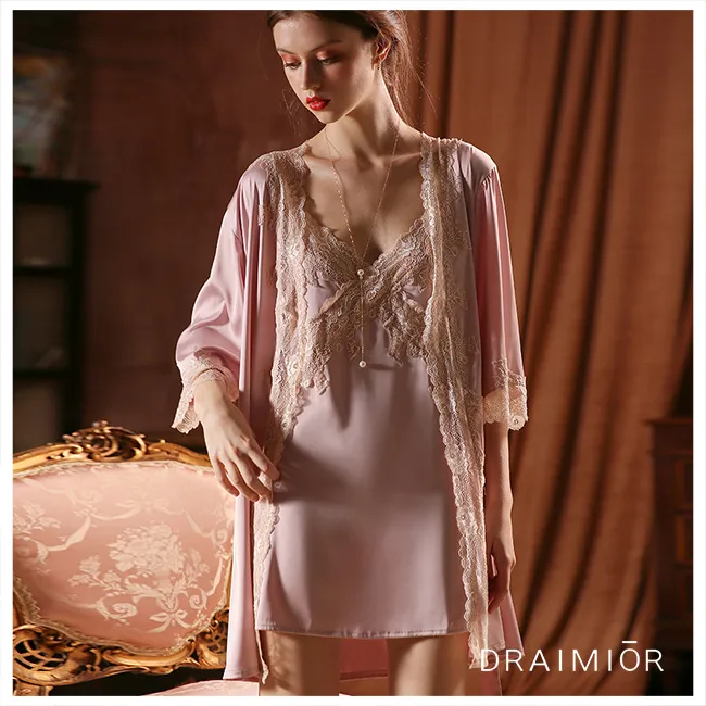 久慕雅黛 寬邊花紋蕾絲花邊吊帶短裙。紅色 歷史價格詳細信息