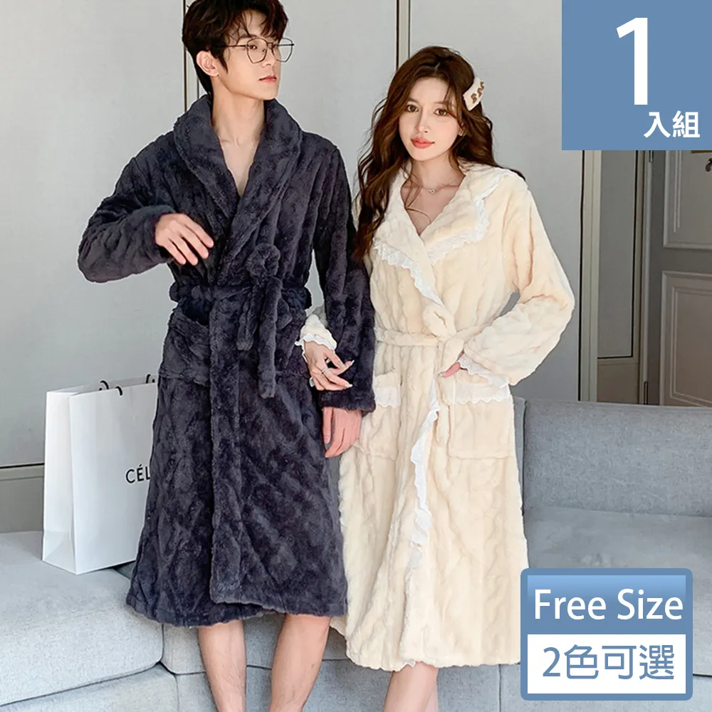 休閒睡衣 情侶珊瑚絨睡衣 男女春秋季加厚保暖大碼套裝 秋冬薄款法蘭絨居家服 歷史價格詳細信息