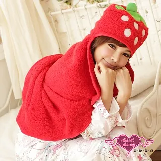 保暖睡衣 草莓甜果 法蘭絨二件式長袖居家衣褲組(粉F) AngelHoney天使霓裳 歷史價格詳細信息