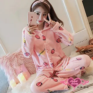 居家睡衣 微甜氛圍 二件式細肩帶短袖成套休閒服(粉F) AngelHoney天使霓裳 歷史價格詳細信息