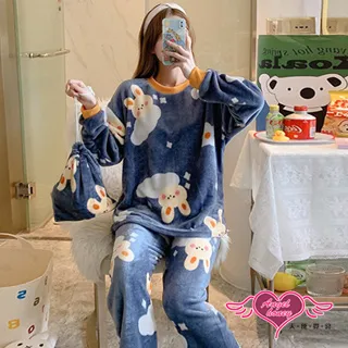 睡衣 休閒居家睡衣組(藍F) 天使霓裳 歷史價格詳細信息