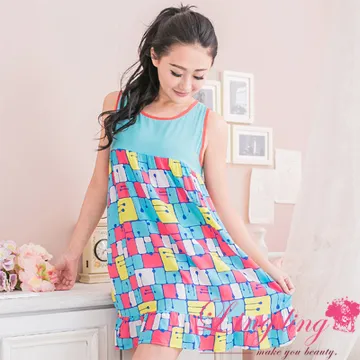 lingling A2059-01全尺碼-可愛萌主花邊小熊後綁棉質孕婦裝居家短袖睡衣+五分褲成套組(花邊桃粉) 歷史價格詳細信息