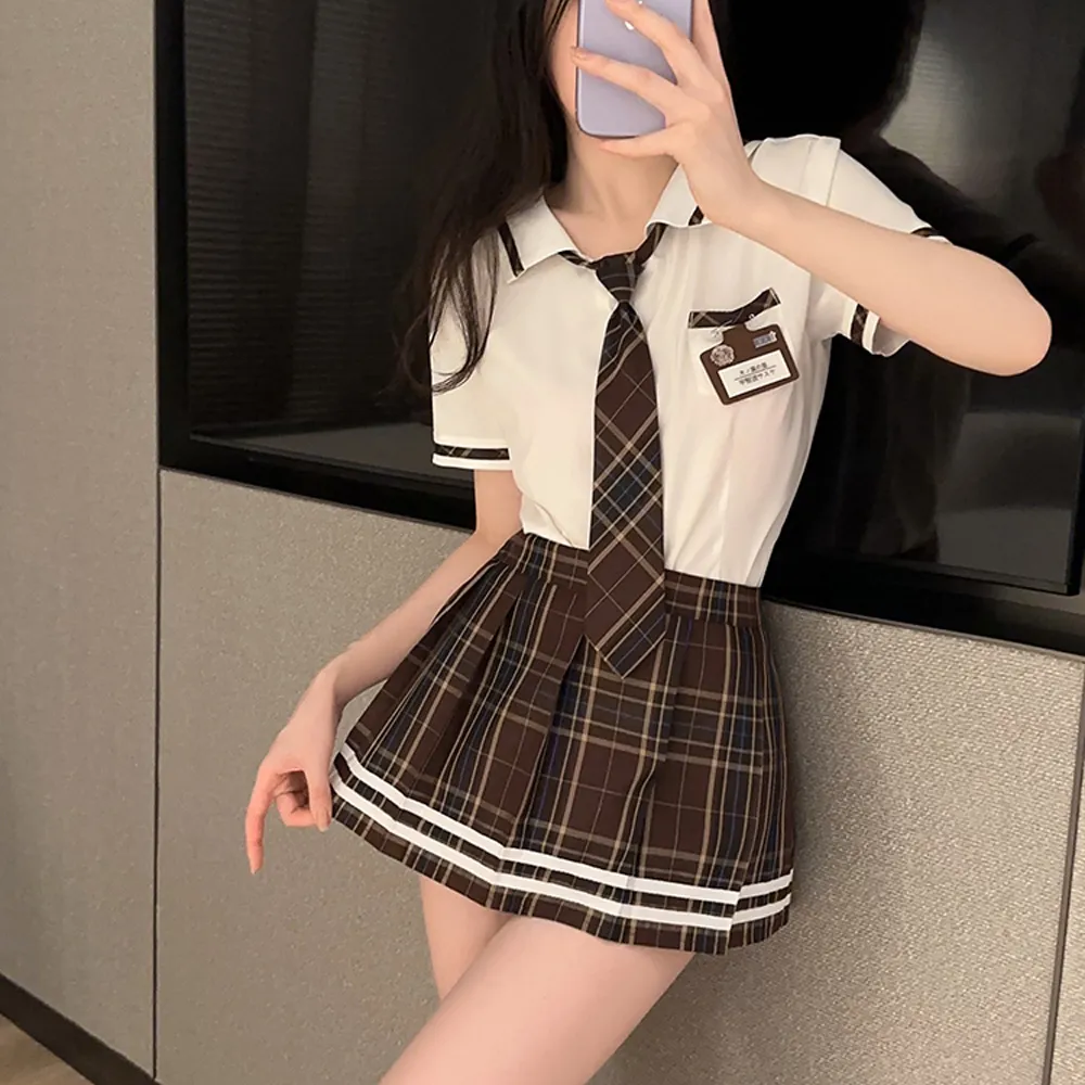 流行E線A7370 水手服學生制服 日系JK制服 學院風角色扮演學生服水手制服派對服 表演服 歷史價格詳細信息