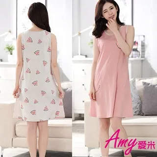 AMY愛米-閨蜜二件式可愛長袖睡衣居家服(AD116) 歷史價格詳細信息