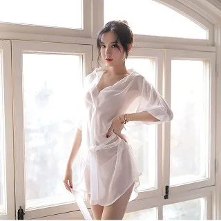 三季款 睡袍 浴袍男女 春夏家居 情侶睡 大碼 店式浴 美容院 色簡約 輕奢居家 歷史價格詳細信息