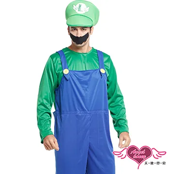 瑪利歐服裝 萬聖節服裝兒童 馬利歐衣服 瑪莉歐  萬聖節 服飾 兒童 路易吉 派對COSPLAY  兒童萬聖節裝扮 歷史價格詳細信息