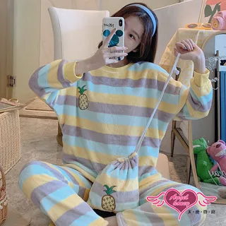 天使霓裳 格紋日系甜美居家棉質休閒成套睡衣組 (男 / 女 ) 歷史價格詳細信息