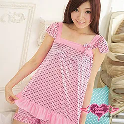 居家睡衣 仙鶴輕飛 日系綁帶二件式長袖成套休閒服(深藍F) AngelHoney天使霓裳 歷史價格詳細信息