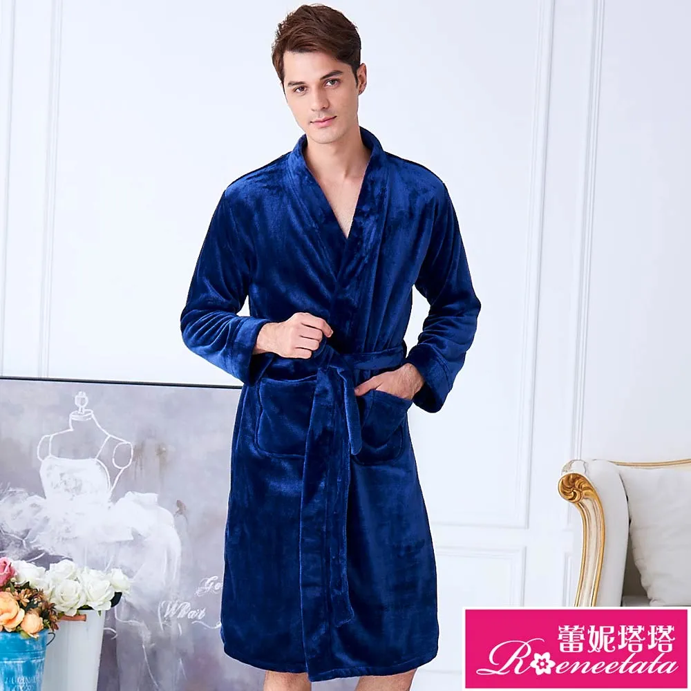 蕾妮塔塔 極暖柔軟水貂絨女性長袖浴袍(29242)葡萄紫 歷史價格詳細信息