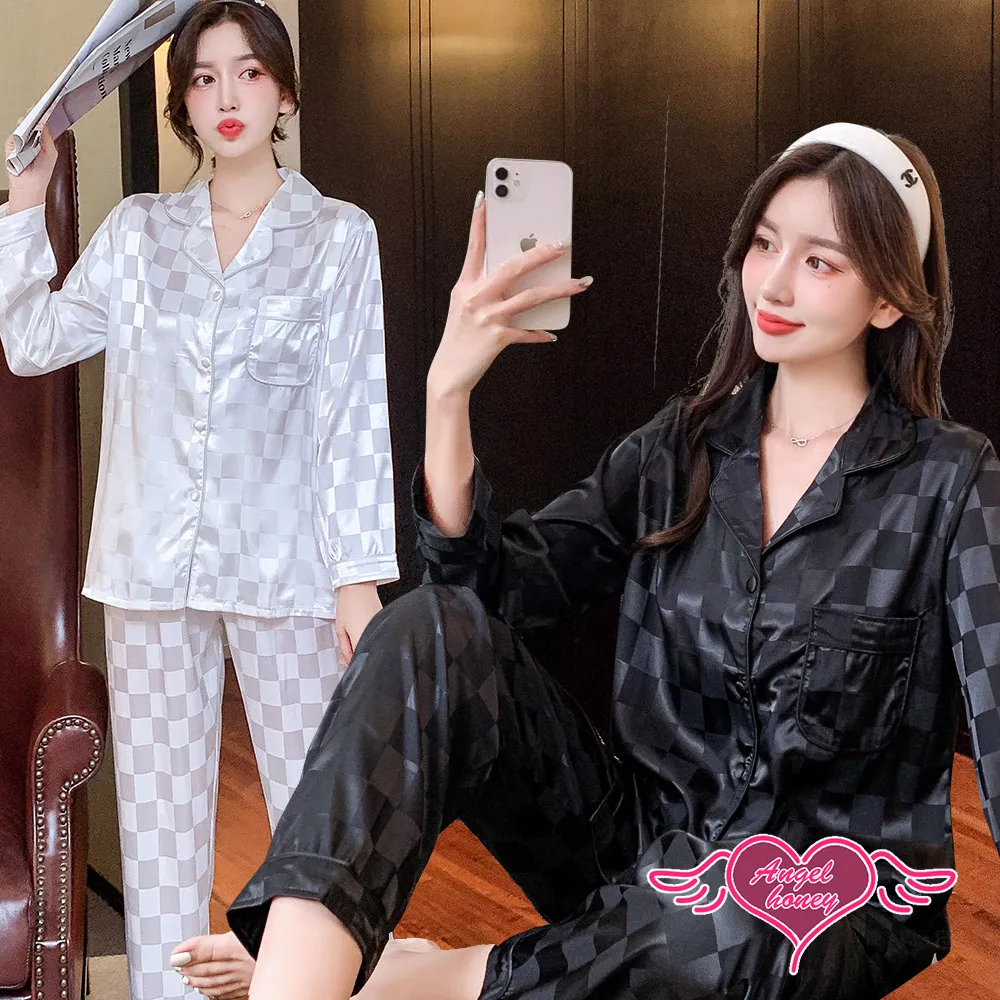 長袖居家休閒睡衣 長袖居家睡衣 蝴蝶結小貓 法蘭絨二件式睡衣 AngelHoney天使霓裳 歷史價格詳細信息