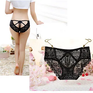 【Secret Garden】誘惑情趣性感丁字褲SG903_黑色 歷史價格詳細信息