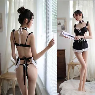 連身性感秘書服 蕾絲微透性感情趣內衣角色扮演服 包臀短裙OL秘書制服～流行E線A7611 歷史價格詳細信息