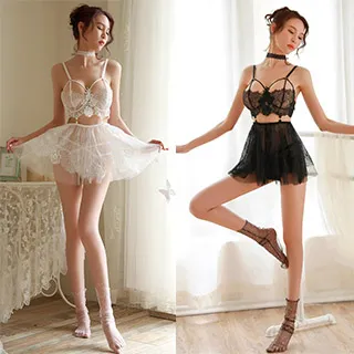 氣質女神透視蕾絲連身長裙性感情趣睡衣 歷史價格詳細信息