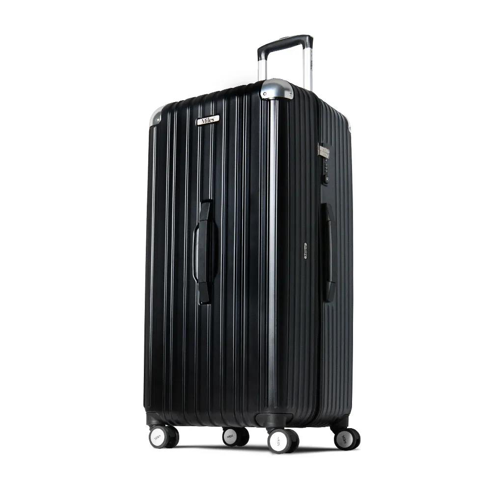 【Miles】32吋大容量PC耐撞運動行李箱/胖胖箱(拉鍊款/TSA海關鎖)-藍色(亮面款) 歷史價格詳細信息