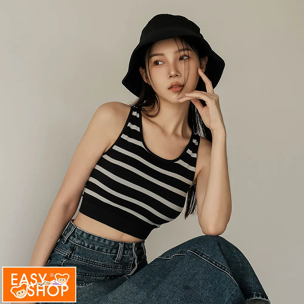 【EASY SHOP】Banana Pie-經典丹寧牛仔背心內衣-蕉派黃 歷史價格詳細信息