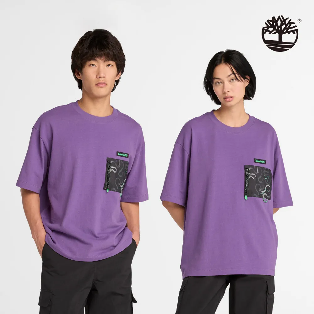 Timberland 中性紫色新年特別款圓領長袖上衣|A6C4CESX 歷史價格詳細信息