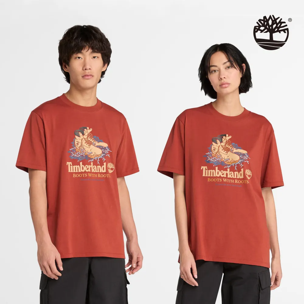 Timberland 中性綠色靴子圖案圓領上衣|A661BEIN 歷史價格詳細信息