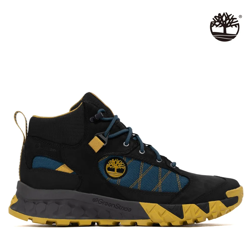 Timberland 男款黑色磨砂革防水休閒鞋|A2DSN001 歷史價格詳細信息