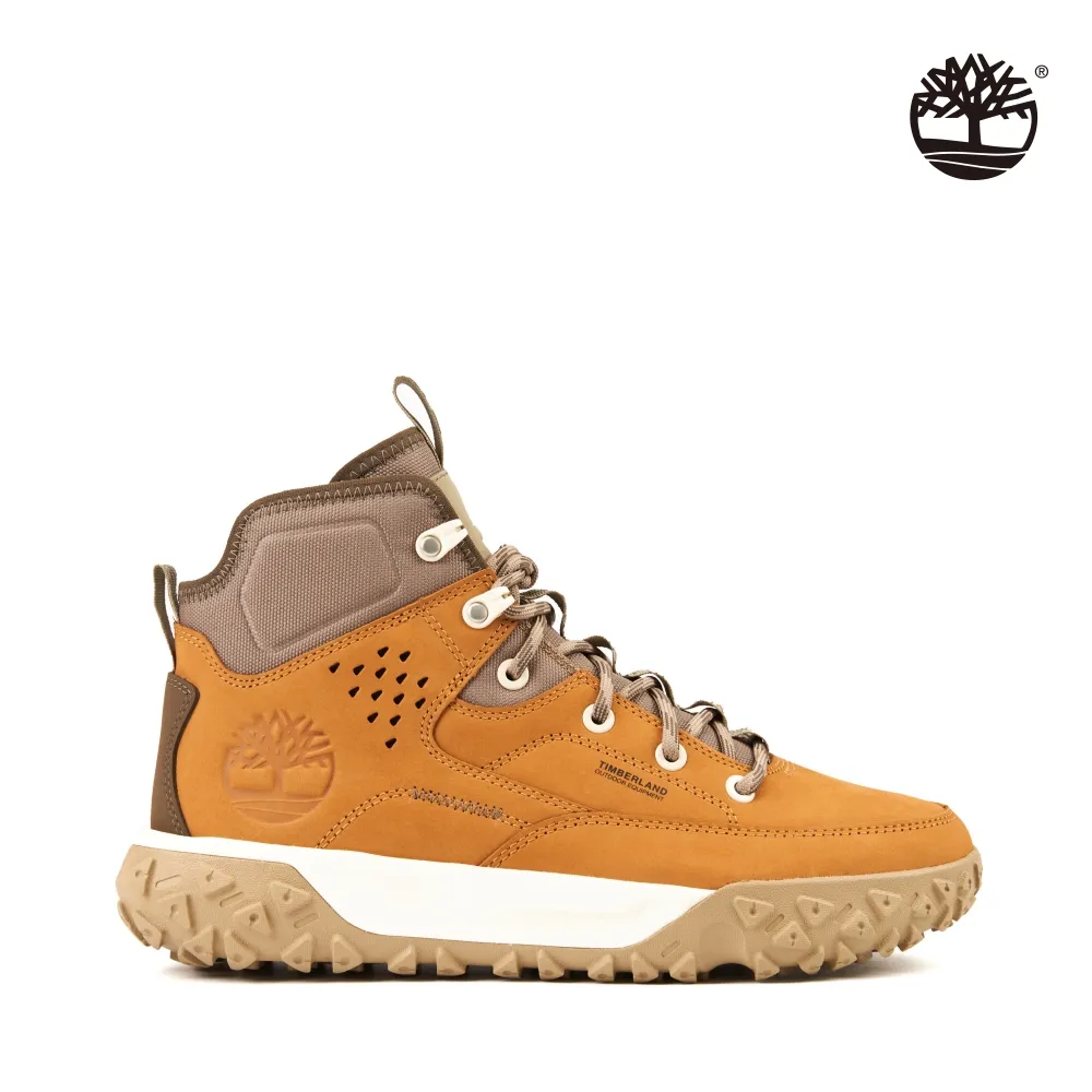 Timberland 男款小麥色磨砂革中筒健行鞋|91566231 歷史價格詳細信息