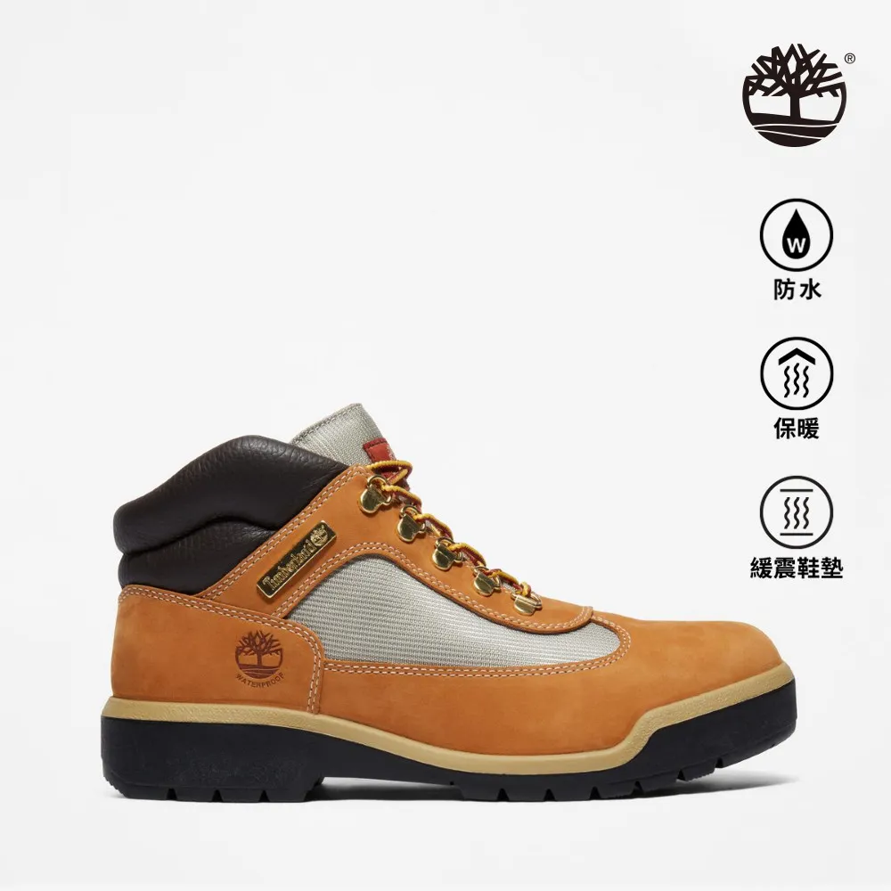 Timberland 男款小麥色磨砂革中筒健行鞋|91566231 歷史價格詳細信息
