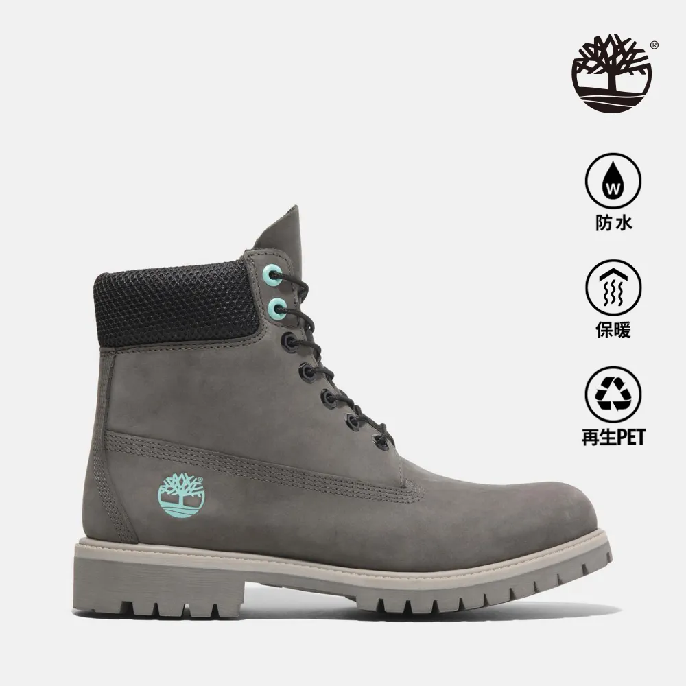 Timberland 男款灰色防水6吋靴|A6873033 歷史價格詳細信息