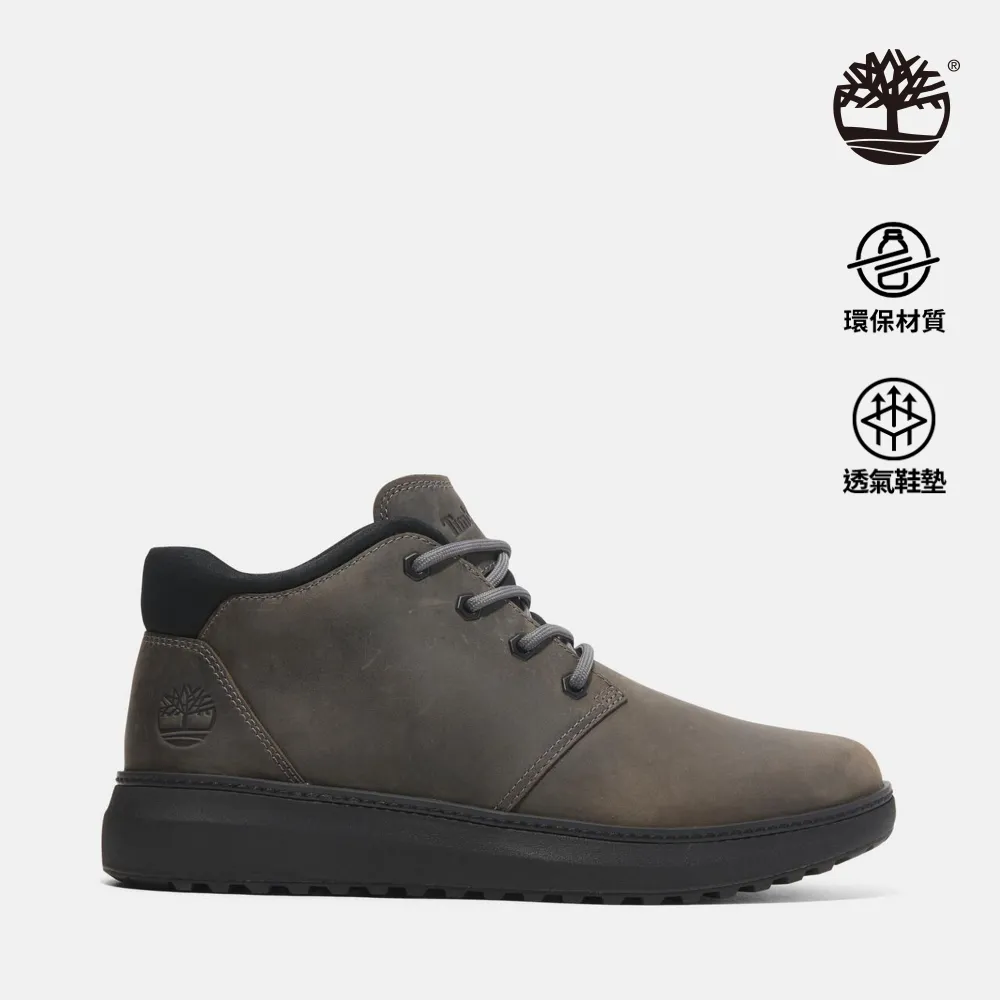 Timberland 男款深灰色皮革中筒休閒靴|A69Q5EIQ 歷史價格詳細信息