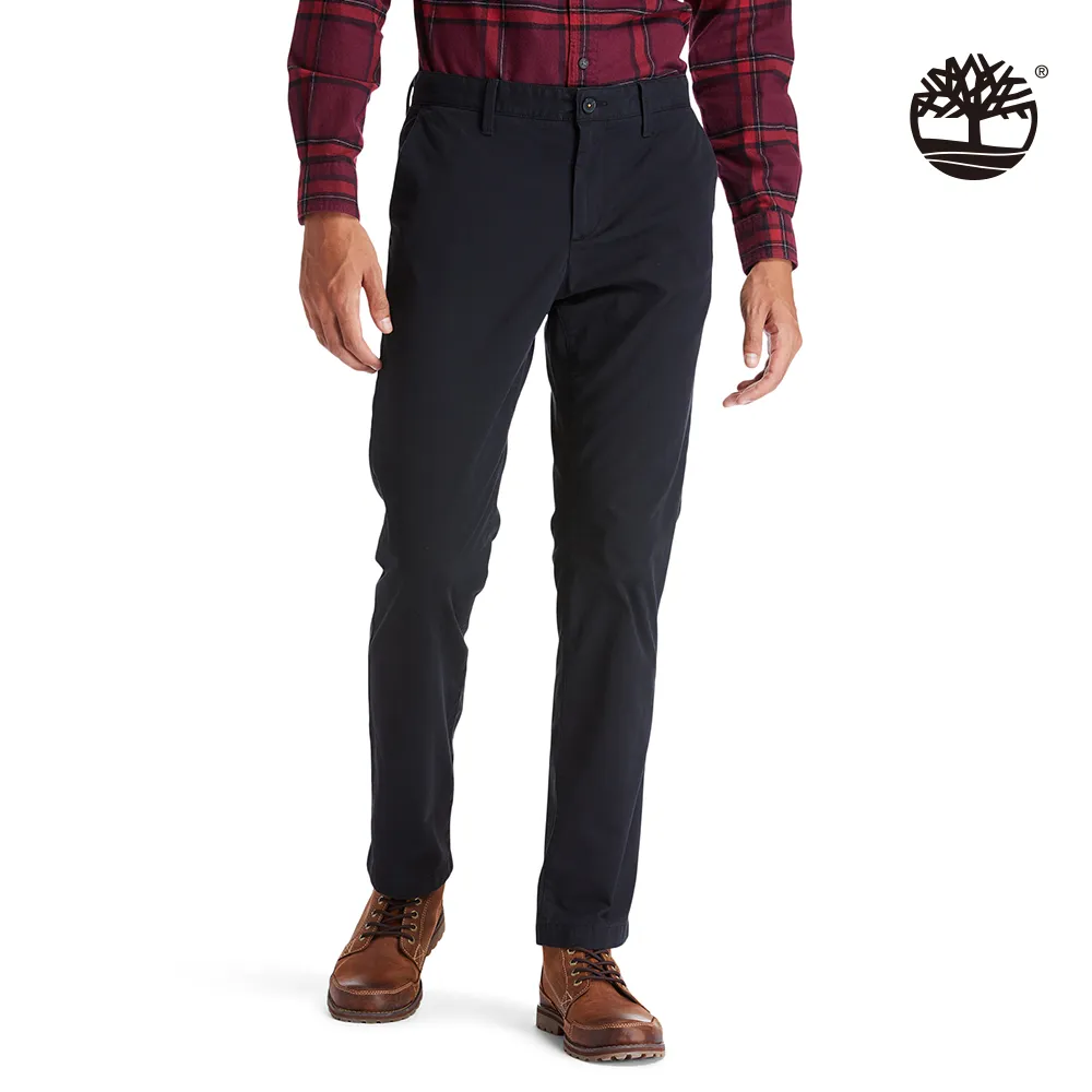 【Timberland】男款黑色Squam Lake彈力直筒褲(A29PF001) 歷史價格詳細信息
