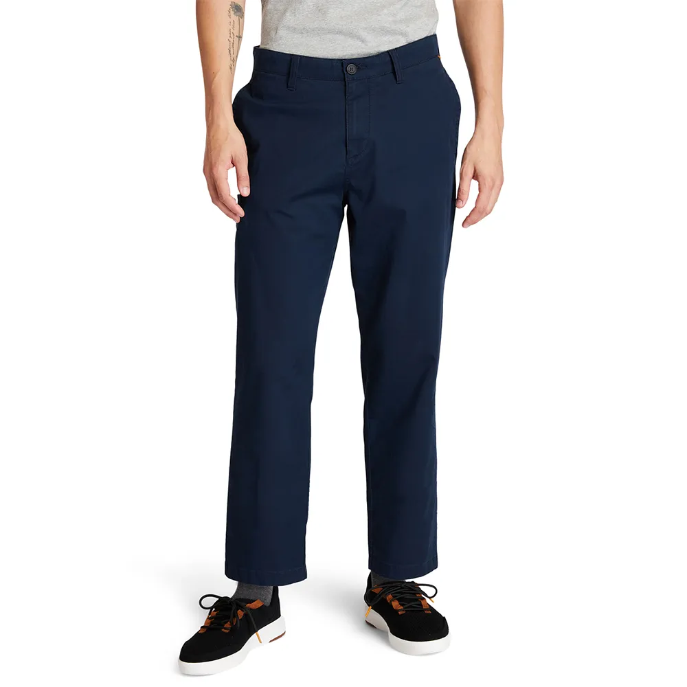 Timberland 男款深寶石藍寬版工裝長褲|A6FG6433 歷史價格詳細信息