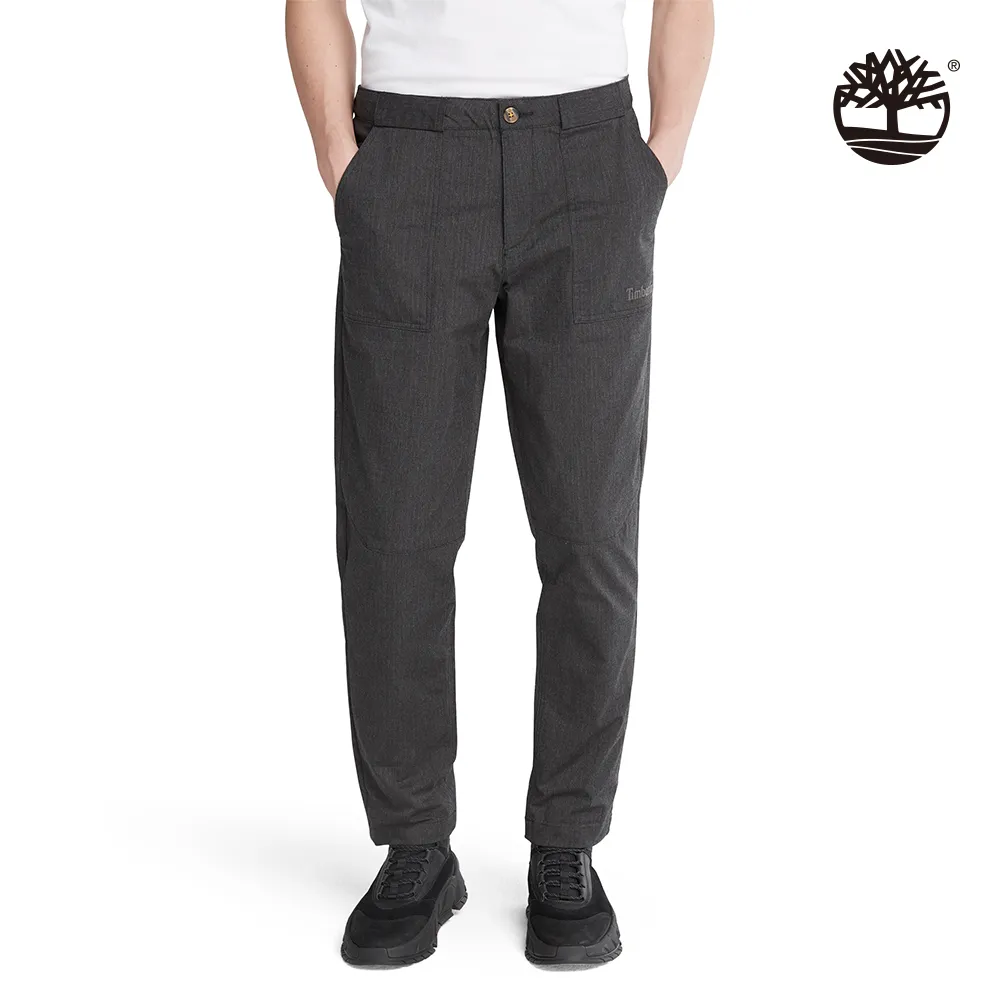 Timberland 男款黑色有機棉Cordura EcoMade休閒長褲|A5XC9001 歷史價格詳細信息