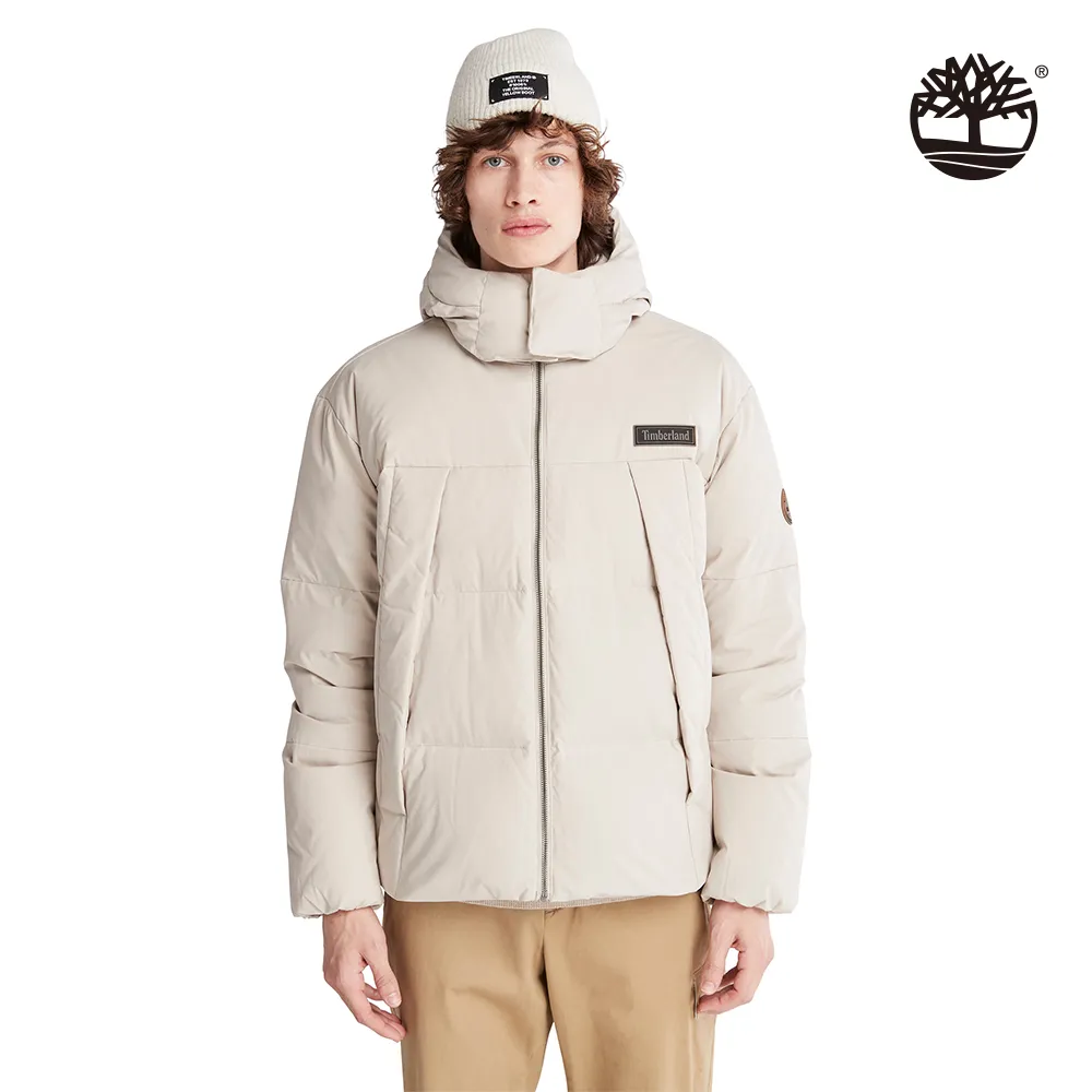 Timberland 女款灰褐色防潑水再生羽絨輕量外套|A5Z9K929 歷史價格詳細信息