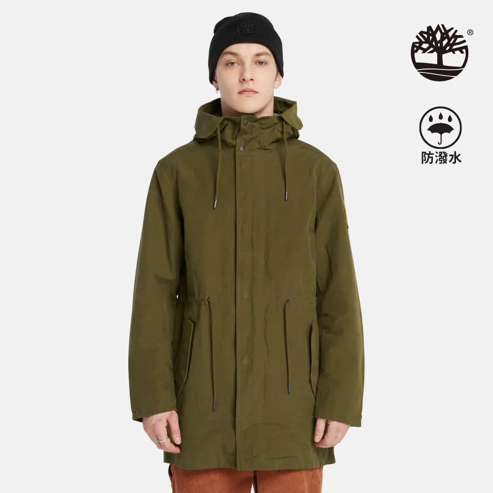 Timberland 男款深橄欖綠撞色防水再生材質Benton連帽三合一外套|A696HU31 歷史價格詳細信息