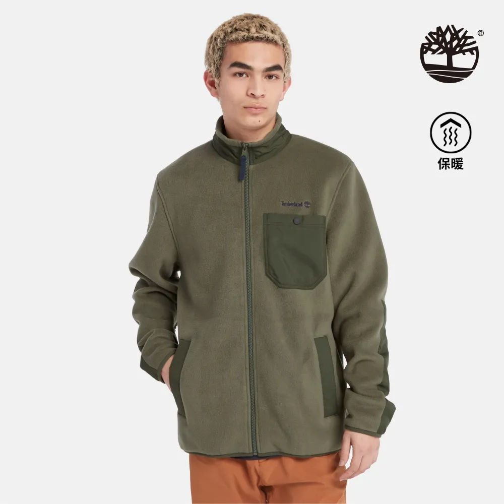 【Timberland】男款灰綠色外套式長袖襯衫(A62CD590) 歷史價格詳細信息