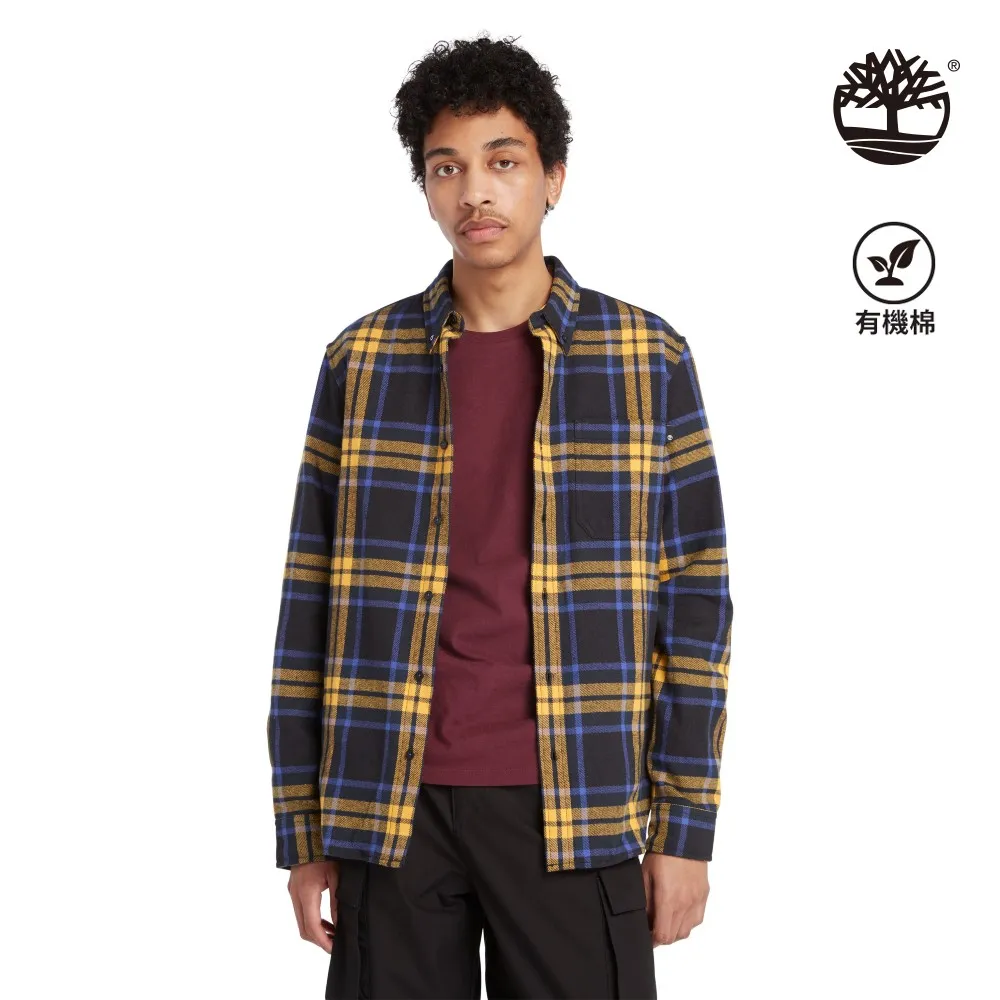 Timberland 男款黑白格紋有機棉 Nashua River 法蘭絨襯衫|A69PSB23 歷史價格詳細信息
