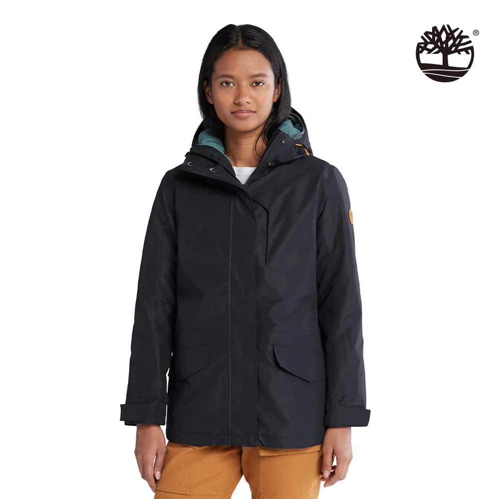 Timberland 男款黑色防水DryVent連帽三合一外套|A5XG1001 歷史價格詳細信息