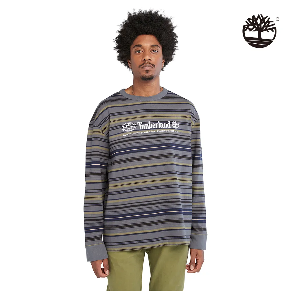 Timberland 男款岩青色厚磅圓領T恤|A6QBSDH3 歷史價格詳細信息