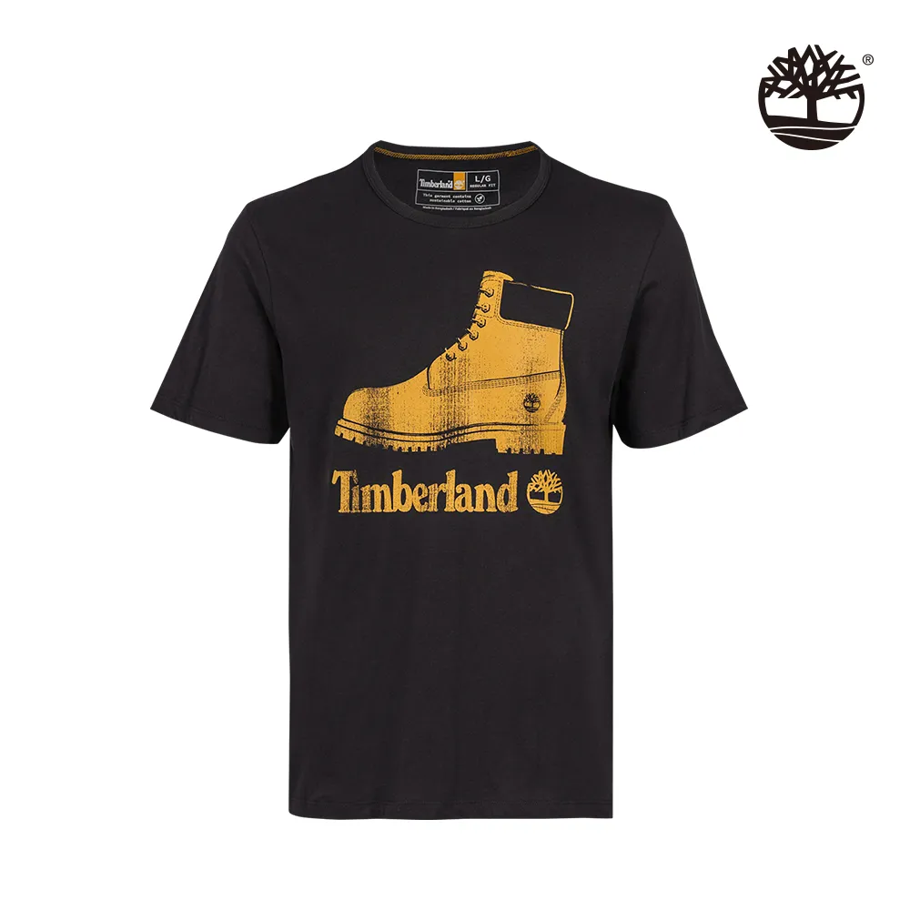 Timberland 男款黑色樹標LOGO水牛皮鉚釘皮帶|A1DWO001 歷史價格詳細信息