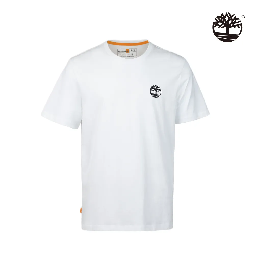 Timberland 男款白色大尺寸品牌設計印花短袖T恤|A6R4S100 歷史價格詳細信息