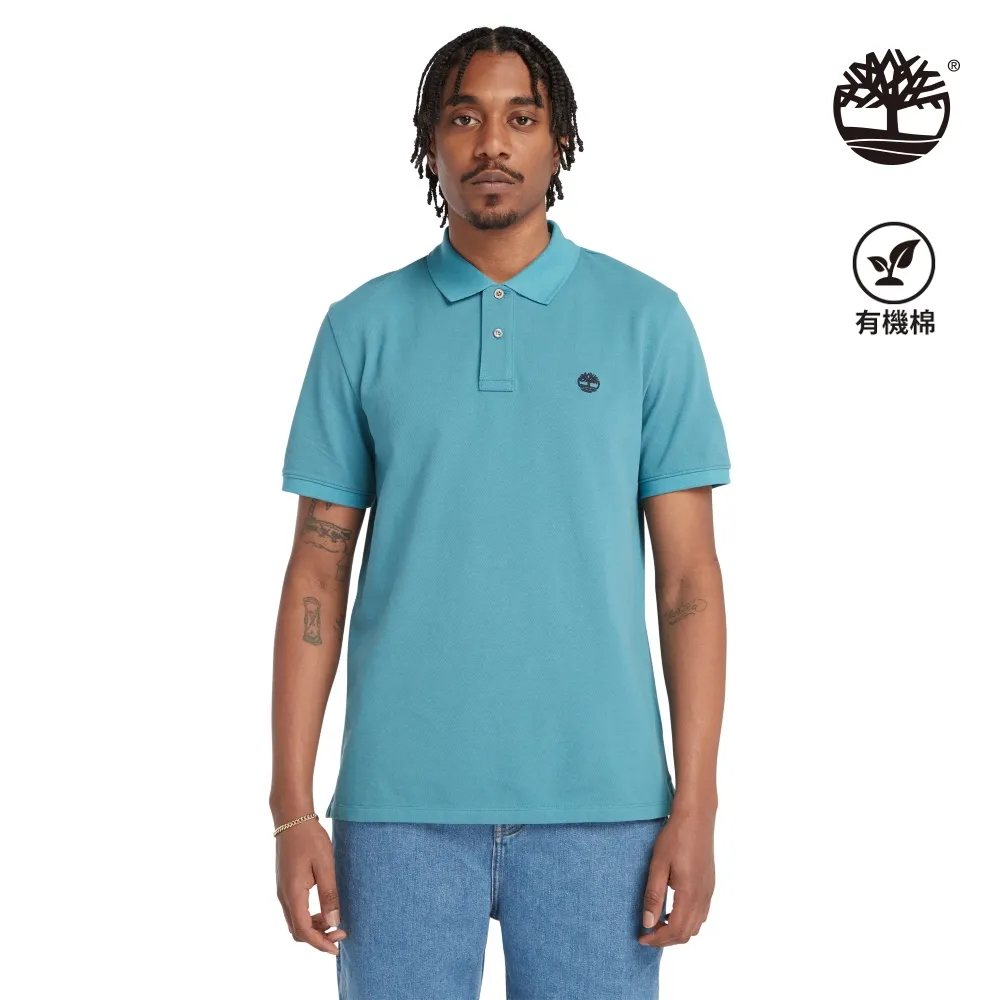 Timberland 男款風暴藍短袖POLO衫|A62T5DV7 歷史價格詳細信息