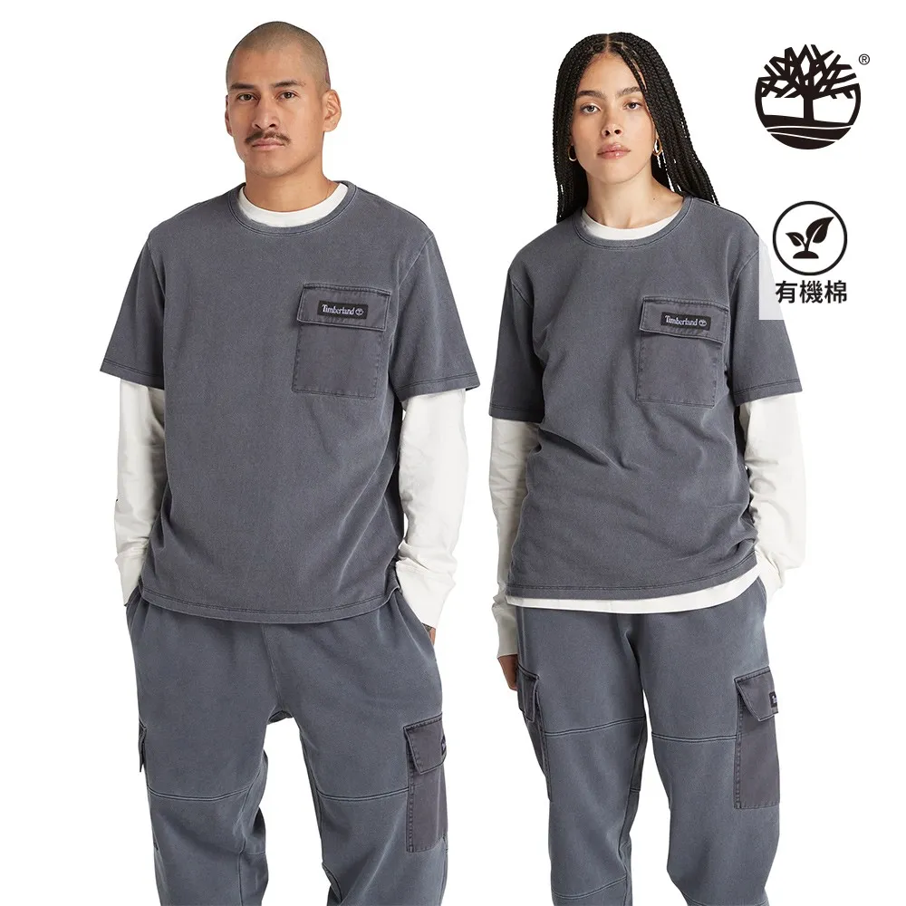 Timberland 中性黑色短袖口袋T恤|A4175001 歷史價格詳細信息
