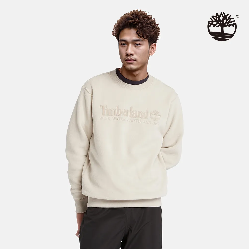 Timberland 男款化石灰 Polartec® LOGO 半拉鍊上衣|A2NRKCY2 歷史價格詳細信息