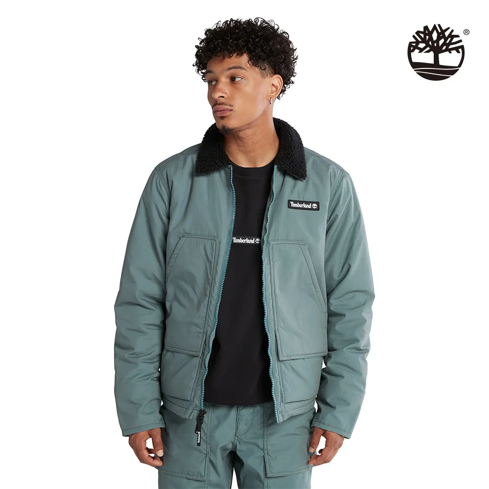 Timberland 男款鳳仙花綠防水連帽外套|A2CEFDA9 歷史價格詳細信息