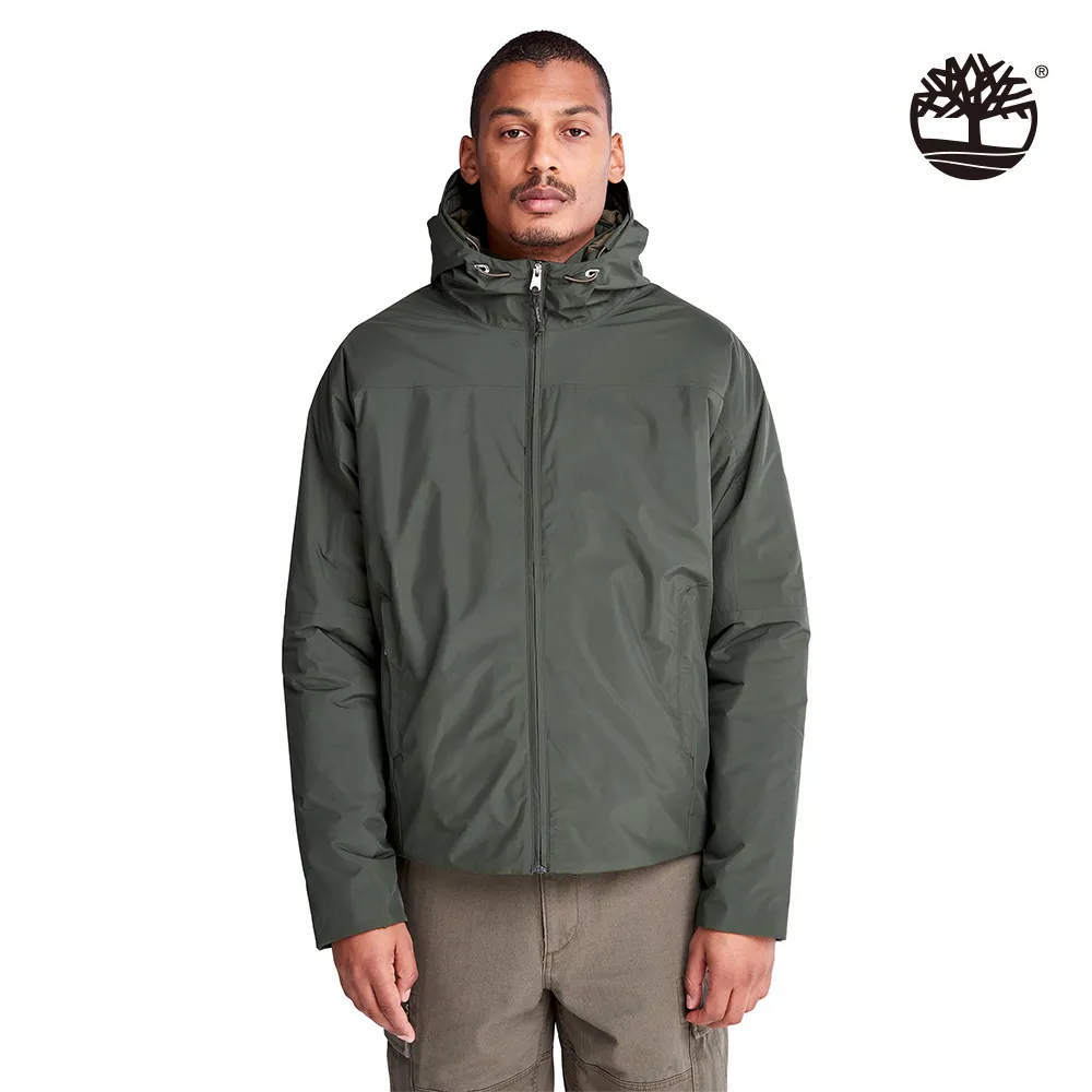 Timberland 男款深綠色連帽印花上衣|A289S302 歷史價格詳細信息