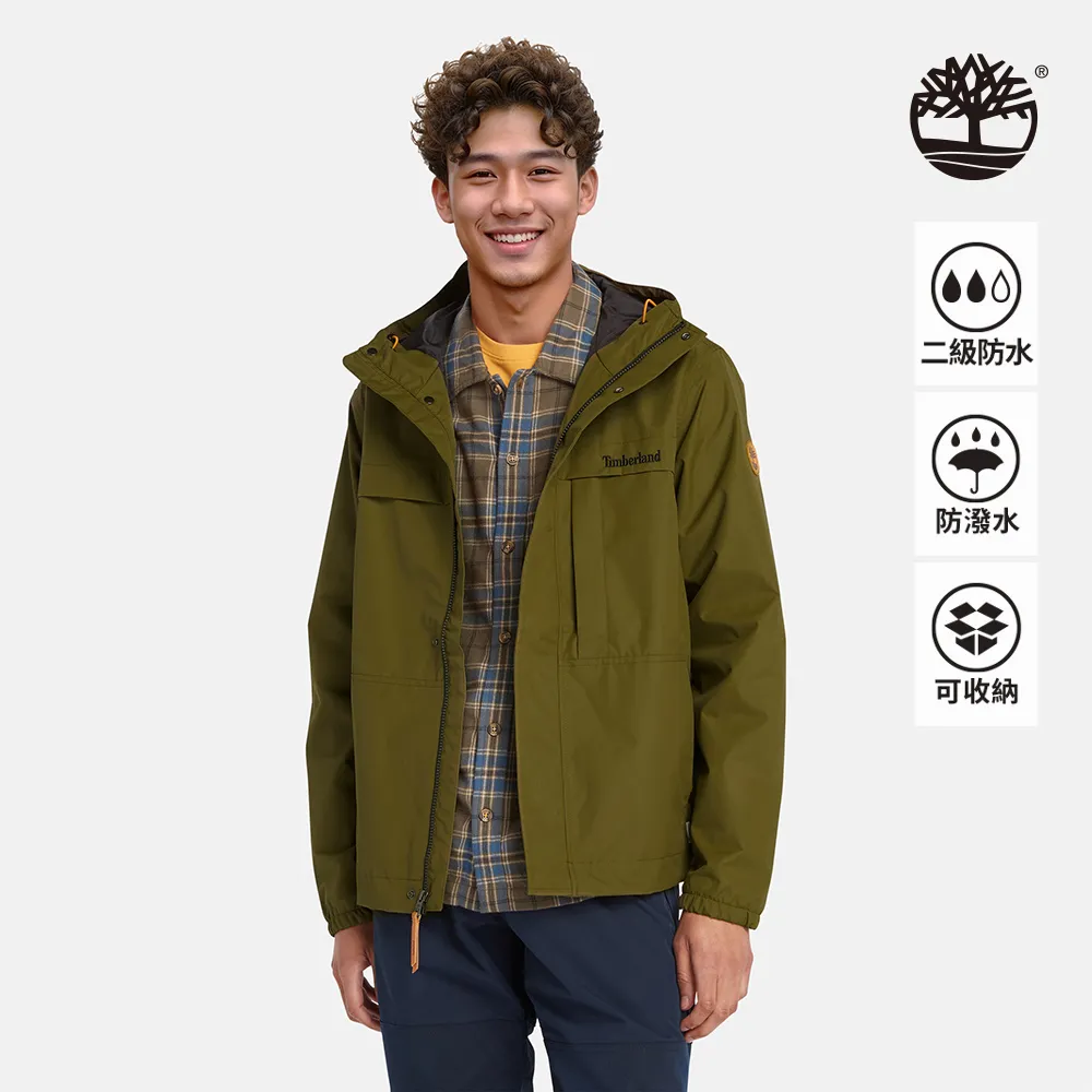 【Timberland】男款深橄欖色Benton防潑水工殼外套(A695W302) 歷史價格詳細信息