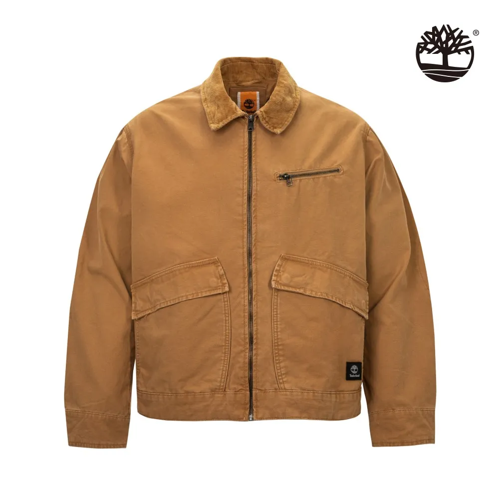 Timberland 男款小麥色水洗帆布彈力工裝褲|A5TJBP47 歷史價格詳細信息
